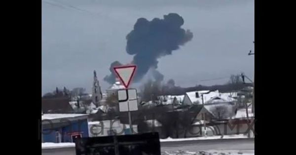 Mueren 65 prisioneros ucranianos al estrellarse avión ruso en Bélgorod