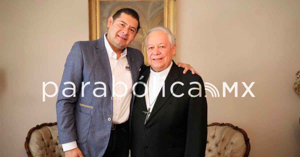 Destaca Armenta encuentro con el arzobispo Víctor Sánchez