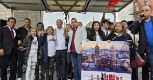 Expresan apoyo a Armenta los migrantes de Puebla en Nueva York