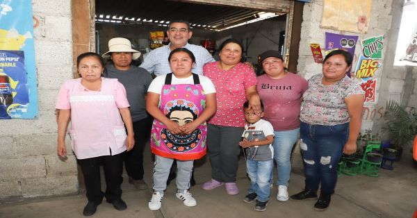 Realizan acciones de rehabilitación en la carretera Chiautzingo-El Verde-Teotlalcingo