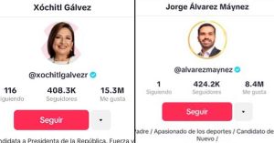 Presume Álvarez Máynez crecimiento en redes sociales