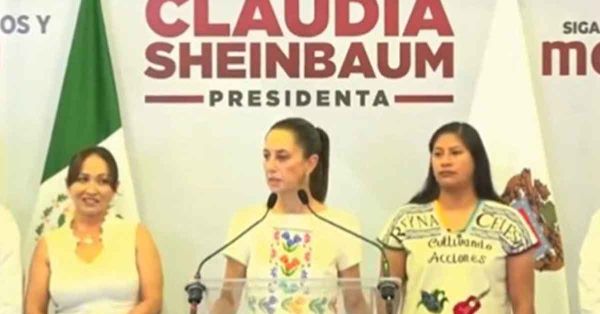 Rechaza Claudia Sheinbaum pedir a Máynez que decline