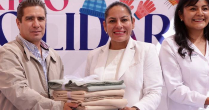 Presenta Lupita Cuautle quinta edición de "Abrigo Solidario"