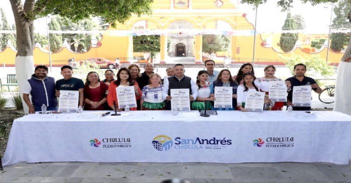 Anuncian programa artístico-cultural de la feria de San Andrés Cholula 2022