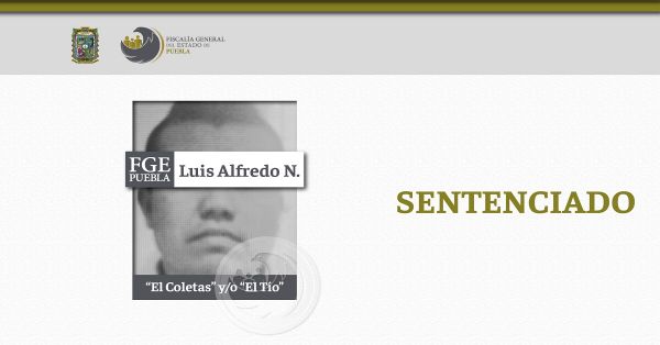 Dan 23 años de prisión a Luis Alfredo N. por el delito de homicidio calificado