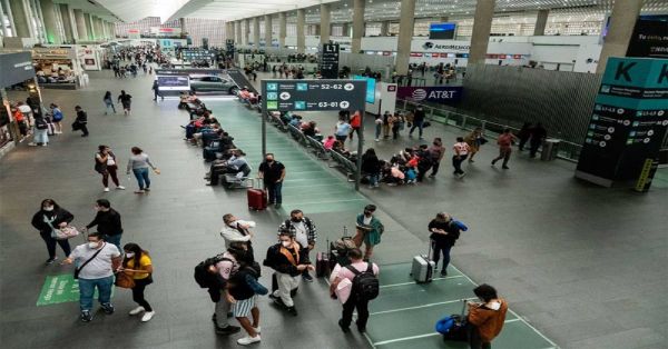Reporta AICM caída de plafón en sala 75 de Terminal 2