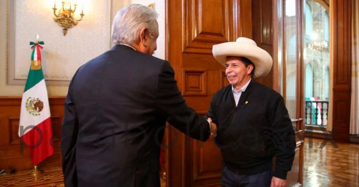 Lamenta López Obrador ausencia de Pedro Castillo en la Cumbre de la Alianza del Pacífico