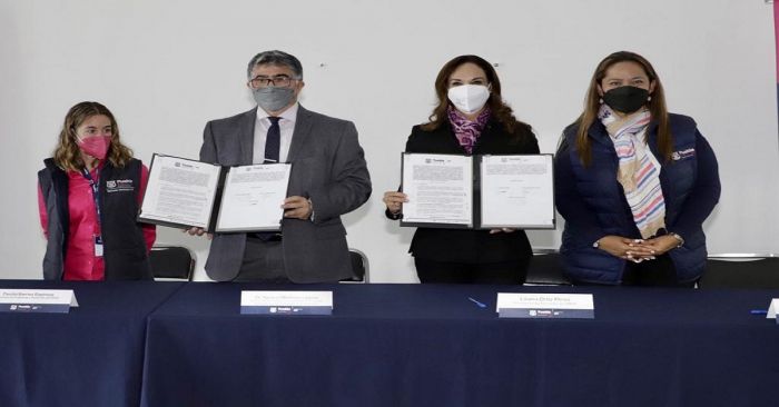 Firman convenio de colaboraci&oacute;n el SMDIF y la BUAP para mejores h&aacute;bitos alimenticios