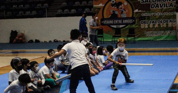 Con demostración deportiva, INPODE fomenta la unión familiar