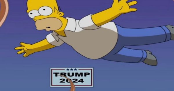 Predicen Los Simpson regreso de Donald Trump a las campañas presidenciales
