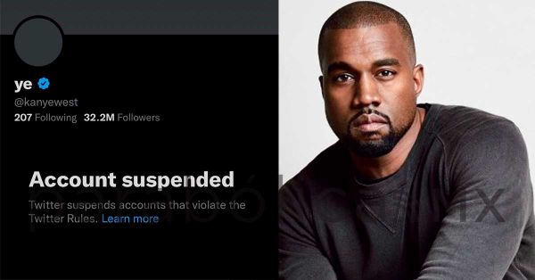 Suspende Twitter cuenta de Kanye West por “incitar a la violencia”