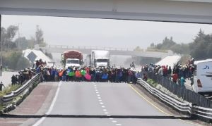 Cierran por 5 horas la Puebla-Orizaba por operativos contra “El Toñín”