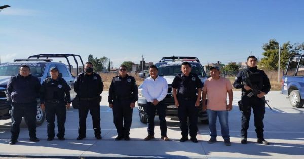 Realizan en San Andrés Cholula trabajos de seguridad en San Antonio Cacalotepec