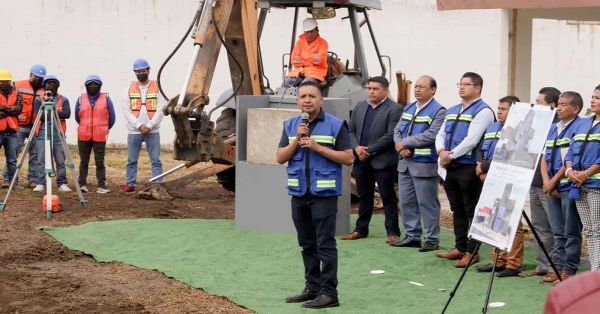 Inicia construcción de la Subcomisaría de San Andrés Cholula