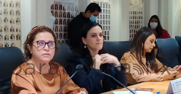 Acude secretaria Ejecutiva del Consejo Estatal de Coordinación del SNSP a Comisión del Congreso del Estado