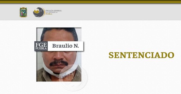 Dan sentencia de 19 años de prisión por violación equiparada a menor de edad