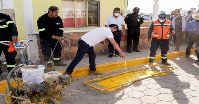 Realizan mejoras en Juntas Auxiliares de San Andrés Cholula
