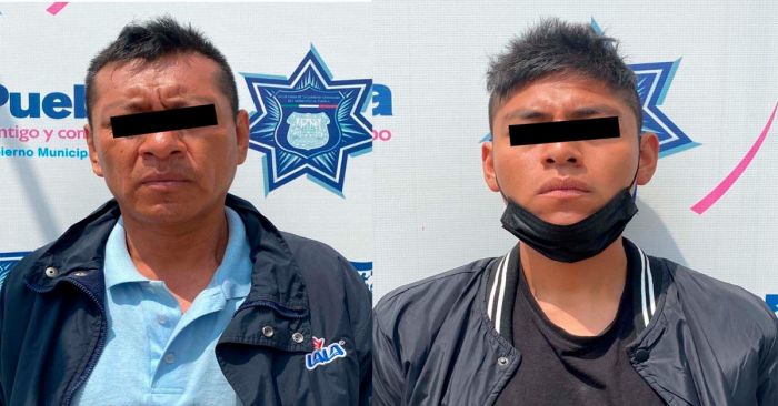 Detienen a dos hombres por el robo de una camioneta con l&aacute;cteos
