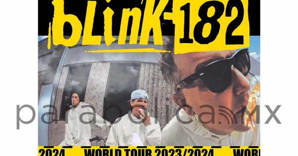Anuncia Blink-182 concierto en México para 2023