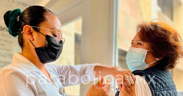 Promueve IMSS Puebla Campa&ntilde;a de Vacunaci&oacute;n contra Influenza per&iacute;odo 2022-2023