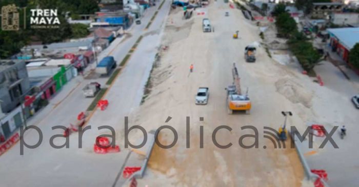 Avanza construcción de estaciones del Tren Maya en Palenque, Chiapas: Fonatur