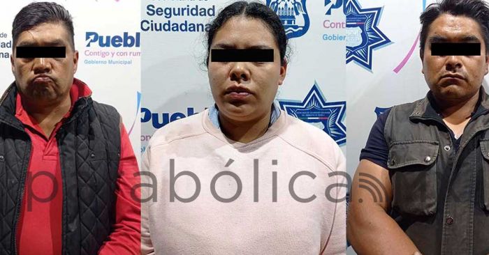 Detiene Polic&iacute;a Municipal a tres presuntos narcomenudistas