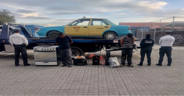 Detienen en San Andr&eacute;s Cholula a probables responsables de robo a casa habitaci&oacute;n