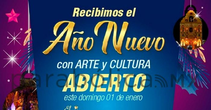 Invita Ayuntamiento de Puebla a recibir el año nuevo con arte y cultura