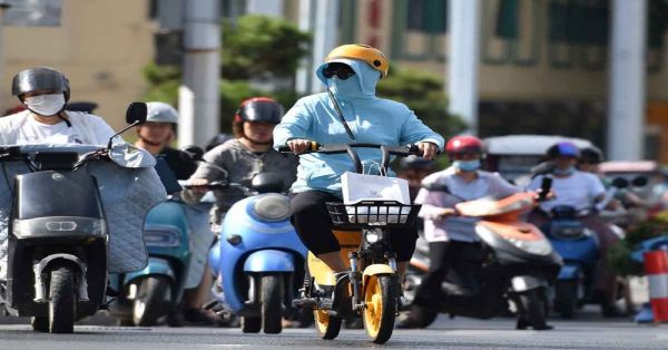 Registra China altas temperaturas; superan los 40 grados