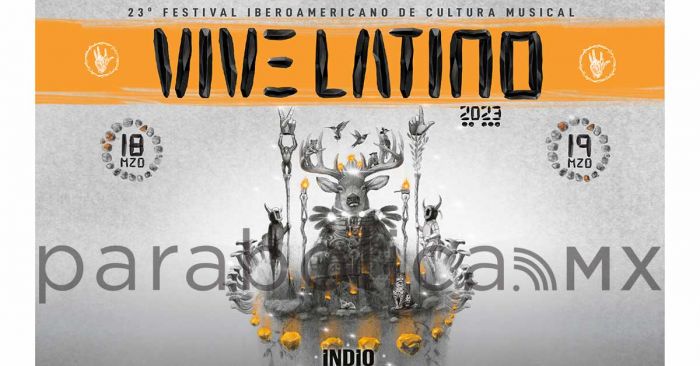 Liberan cartel oficial del Vive Latino 2023