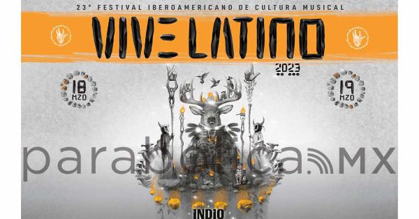 Liberan cartel oficial del Vive Latino 2023