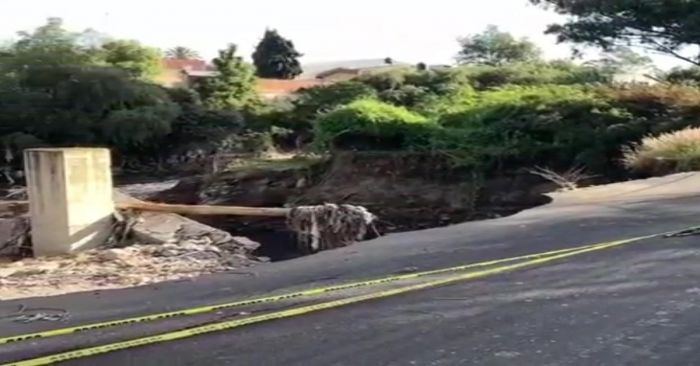 Construir&aacute;n muro de contenci&oacute;n para frenar desgajamiento en la Vicente Su&aacute;rez