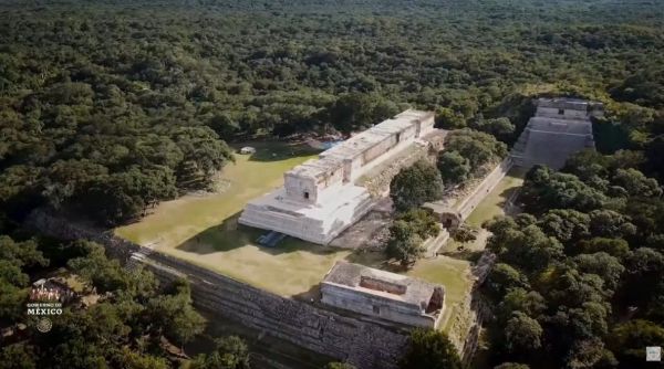Realiza INAH labores de exploración y mejoramiento en las zonas arqueológicas de la Ruta Puuc