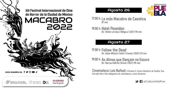 Afinan detalles para el “Festival Macabro” en la capital poblana