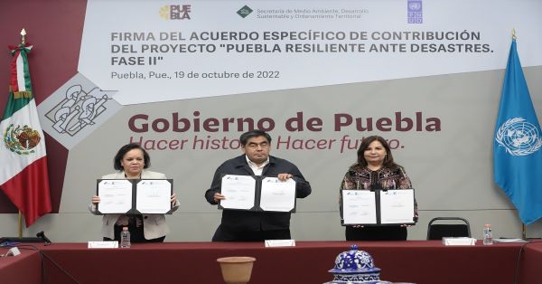 Responde Gobierno con orden y contundencia ante desastres: MBH