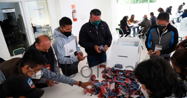 Trasladarán paquetes electorales a sede de Morena en Puebla para concretar resultados