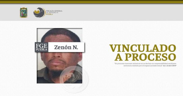 Vinculan a proceso a Zenón N. por lesiones calificadas en Huauchinango
