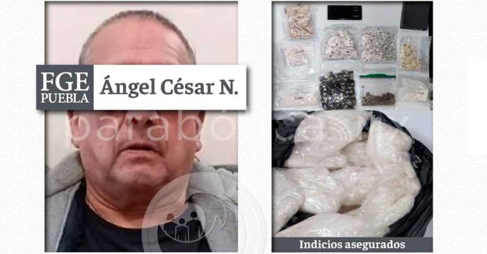 Aseguran 15 kilos de droga tras un cateo en Teziutlán 