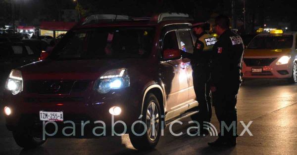 Remiten al Juzgado Calificador a 24 personas por alcohol&iacute;metro navide&ntilde;o