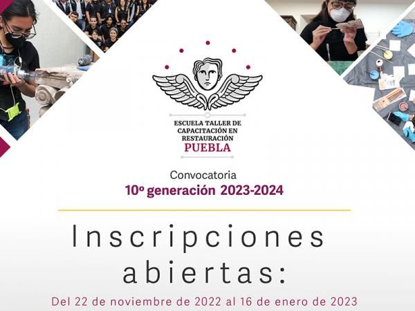 Invita Cultura a ingresar a Escuela Taller de Capacitaci&oacute;n en Restauraci&oacute;n