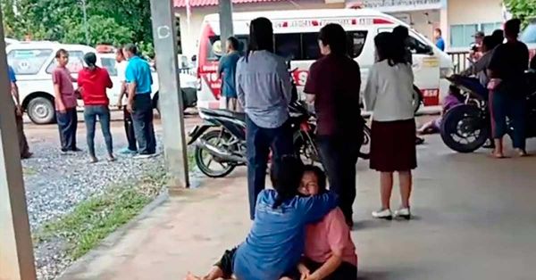 Deja ataque en guardería 35 muertos en Tailandia; 24 niños fallecieron