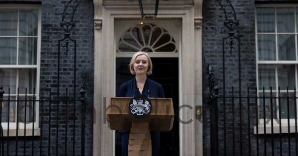 Renuncia Liz Truss como primera ministra de Reino Unido tras 6 semanas en el cargo