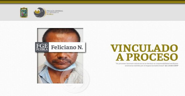 Va Feliciano N. a prisión preventiva por violación equiparada en Tlaola