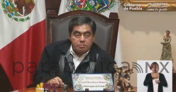 Pide Barbosa coordinación entre autoridades estatales y municipales para combatir “motachoques”