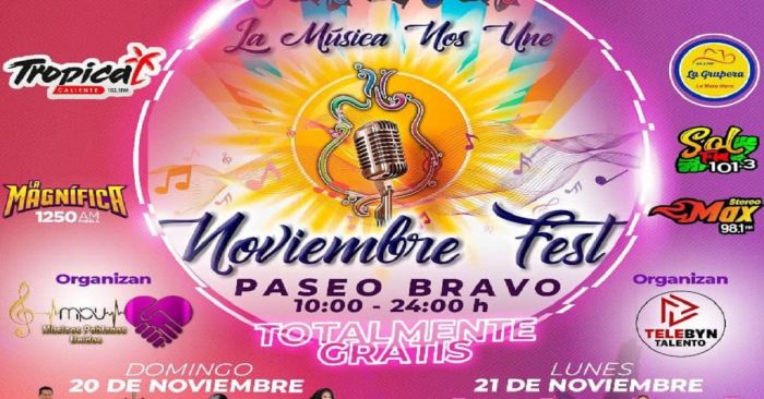 Habr&aacute; m&uacute;sica y actividades art&iacute;sticas este fin de semana