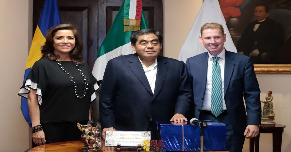 Analizan empresas suecas invertir en Puebla, anuncia MBH