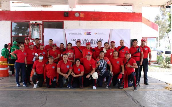 Con carrera, SSP conmemora el Día del Bombero