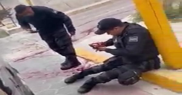 Atacan asaltantes a dos policías en Tecamachalco y los lesionan