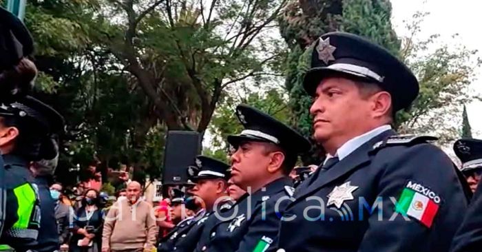 Gradúa Eduardo Rivera a 106 cadetes de la Policía