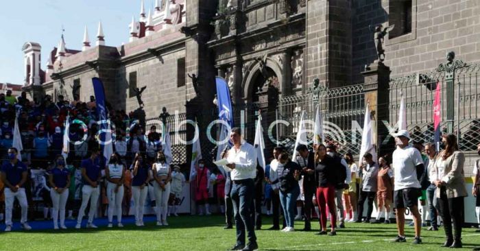 Arranca en el Zócalo de la ciudad el torneo “De la Calle a la Cancha”